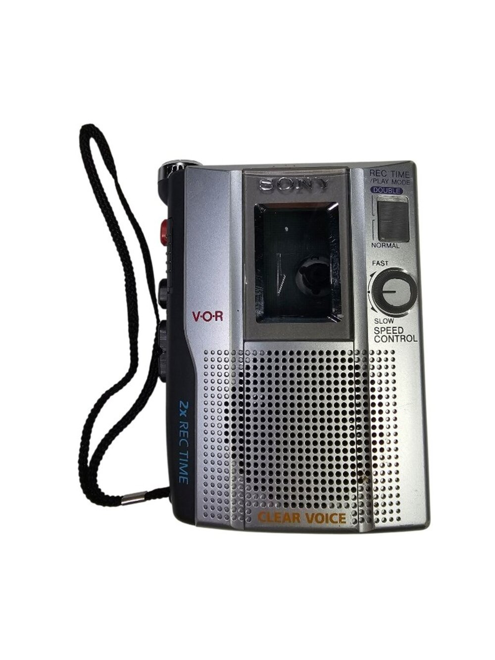 FOR PARTS OR REPAIR Sony TCM-200DV Portable Cassette Voice Recorder
